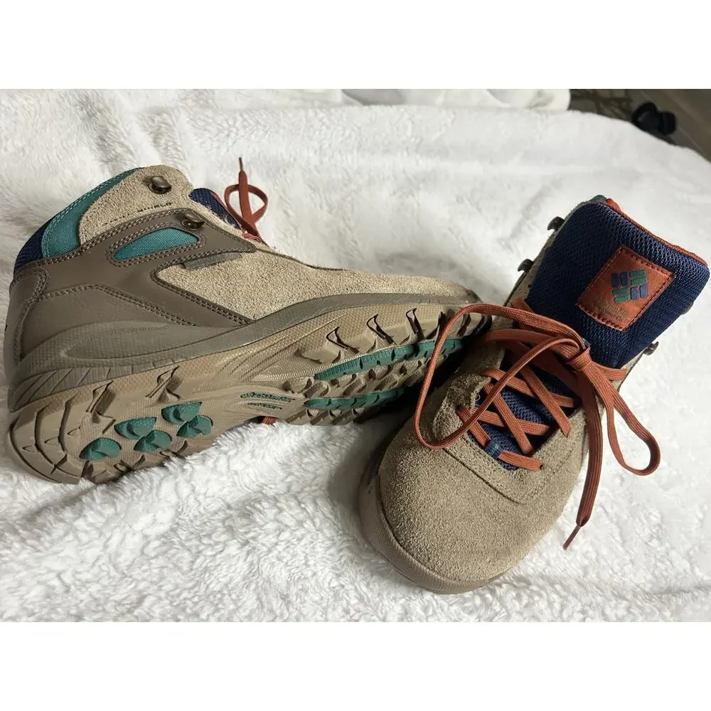 Brand New Columbia Men's Newton Ridge Plus II Suede Waterproof Hiking Boots 9M